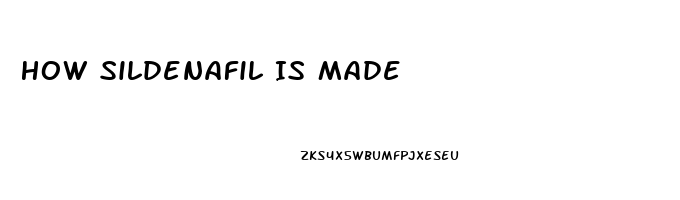 How Sildenafil Is Made