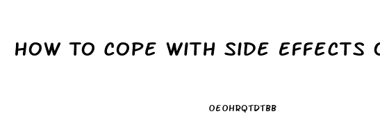 How To Cope With Side Effects Of Sildenafil