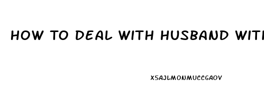 How To Deal With Husband With No Sex Drive