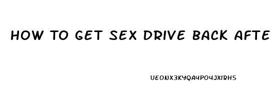 How To Get Sex Drive Back After Menopause