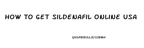 How To Get Sildenafil Online Usa