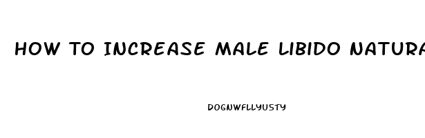 How To Increase Male Libido Naturally