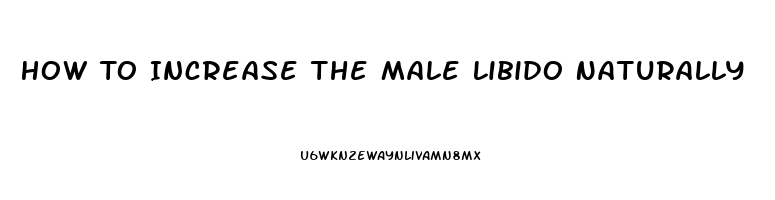 How To Increase The Male Libido Naturally