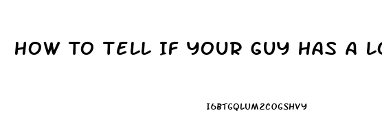 How To Tell If Your Guy Has A Low Libido