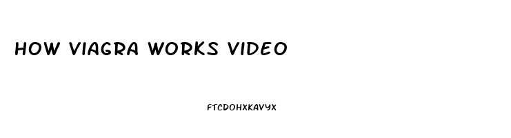 How Viagra Works Video