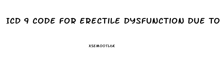 Icd 9 Code For Erectile Dysfunction Due To Diabetes