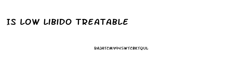 Is Low Libido Treatable