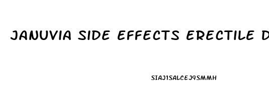Januvia Side Effects Erectile Dysfunction