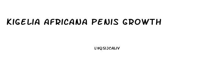 Kigelia Africana Penis Growth