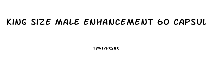 King Size Male Enhancement 60 Capsules