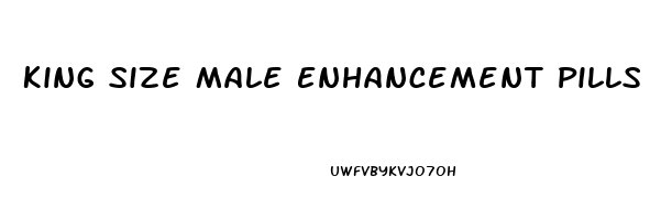 King Size Male Enhancement Pills Directions