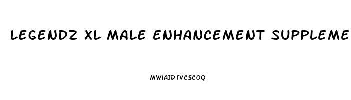 Legendz Xl Male Enhancement Supplement