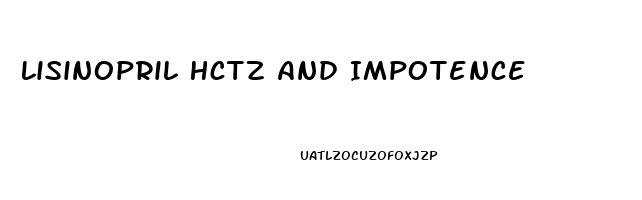 Lisinopril Hctz And Impotence