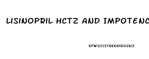 Lisinopril Hctz And Impotence