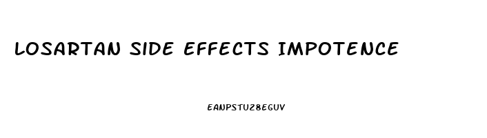 Losartan Side Effects Impotence