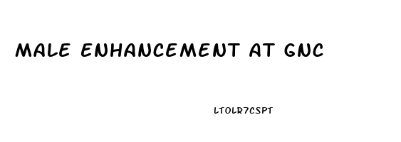 Male Enhancement At Gnc