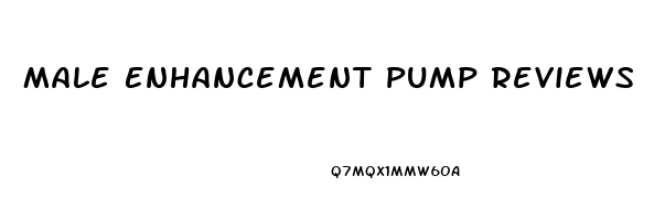 Male Enhancement Pump Reviews