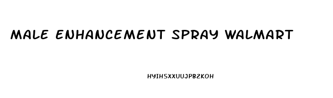 Male Enhancement Spray Walmart