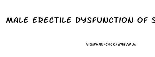 Male Erectile Dysfunction Of St Louis