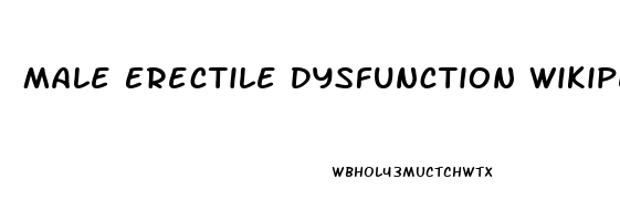 Male Erectile Dysfunction Wikipedia