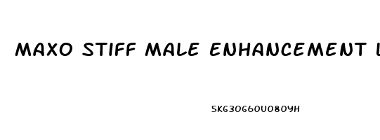 Maxo Stiff Male Enhancement Lotion