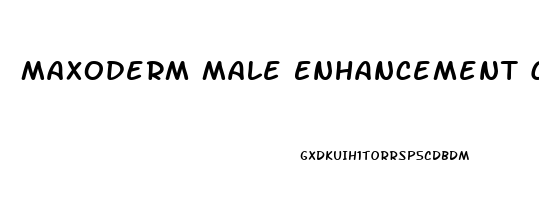 Maxoderm Male Enhancement Cream