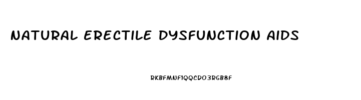 Natural Erectile Dysfunction Aids