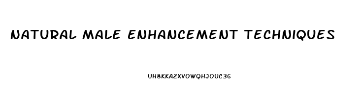 Natural Male Enhancement Techniques