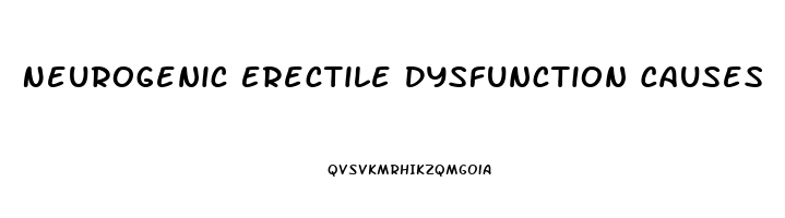 Neurogenic Erectile Dysfunction Causes