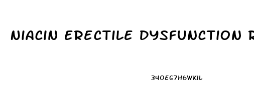 Niacin Erectile Dysfunction Reddit