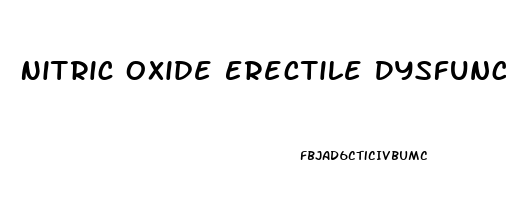 Nitric Oxide Erectile Dysfunction Reddit