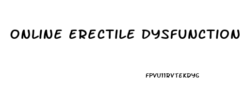Online Erectile Dysfunction Doctors