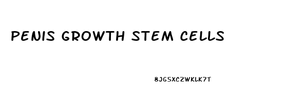 Penis Growth Stem Cells