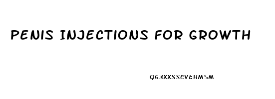 Penis Injections For Growth