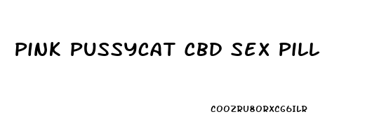 Pink Pussycat Cbd Sex Pill
