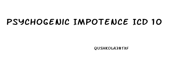 Psychogenic Impotence Icd 10