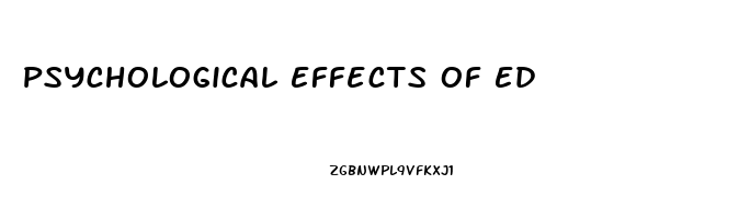 Psychological Effects Of Ed