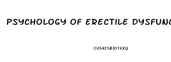 Psychology Of Erectile Dysfunction