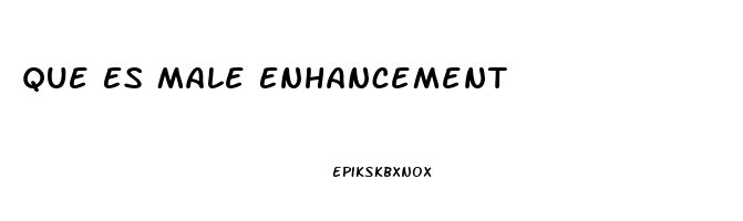 Que Es Male Enhancement