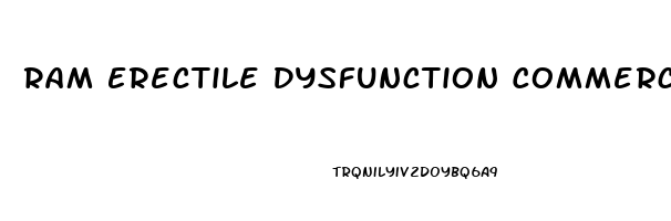 Ram Erectile Dysfunction Commercial