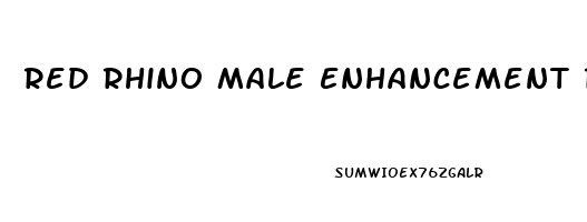 Red Rhino Male Enhancement Reviews