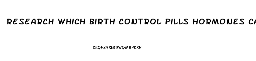Research Which Birth Control Pills Hormones Caused Decrease In Libido