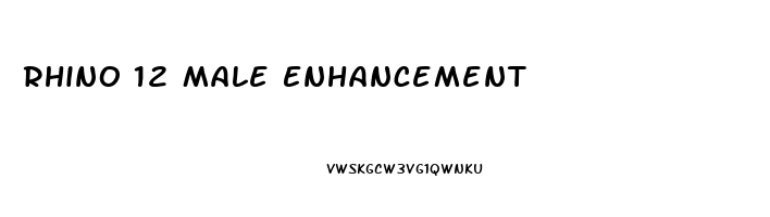 Rhino 12 Male Enhancement