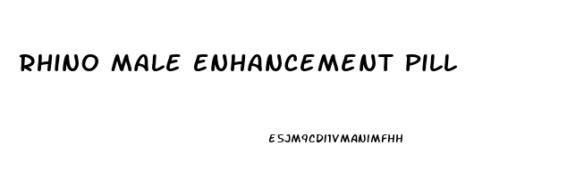 Rhino Male Enhancement Pill