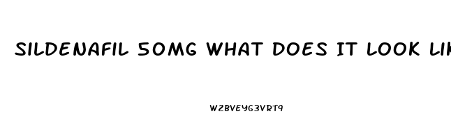 Sildenafil 50mg What Does It Look Like