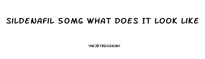 Sildenafil 50mg What Does It Look Like