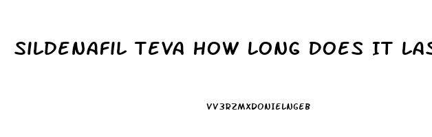 Sildenafil Teva How Long Does It Last