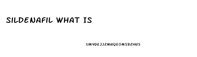 Sildenafil What Is