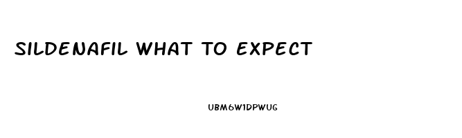Sildenafil What To Expect