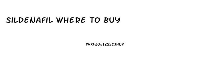 Sildenafil Where To Buy